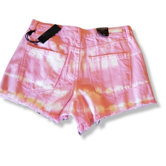 ANTHROPOLOGIE Blank NYC High Rise Tie Dye Shorts 28 NWT - Picture 6 of 12